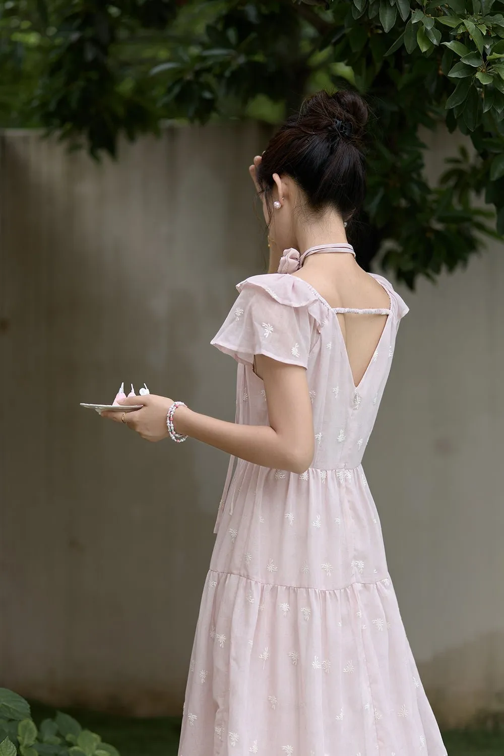 A-line Floral Maxi Dress for Women