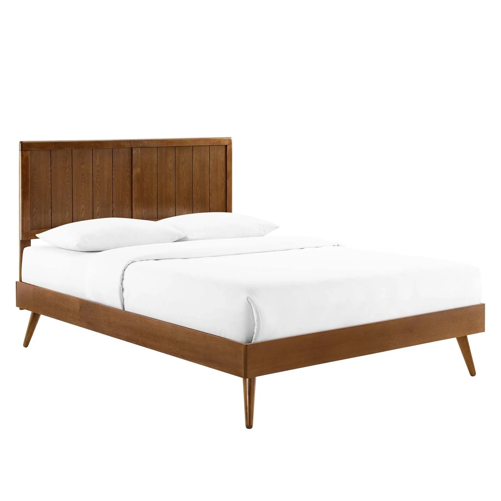 Alana Wood Platform Bed With Splayed Legs by Modway