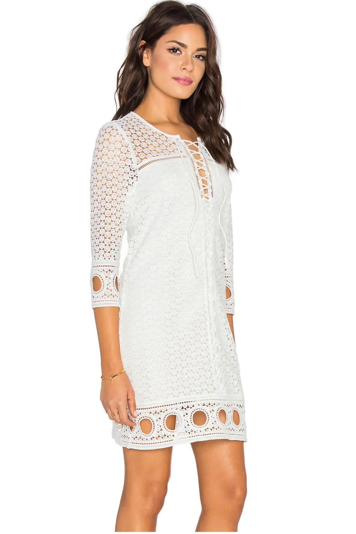 Alexia Lace Up Tunic