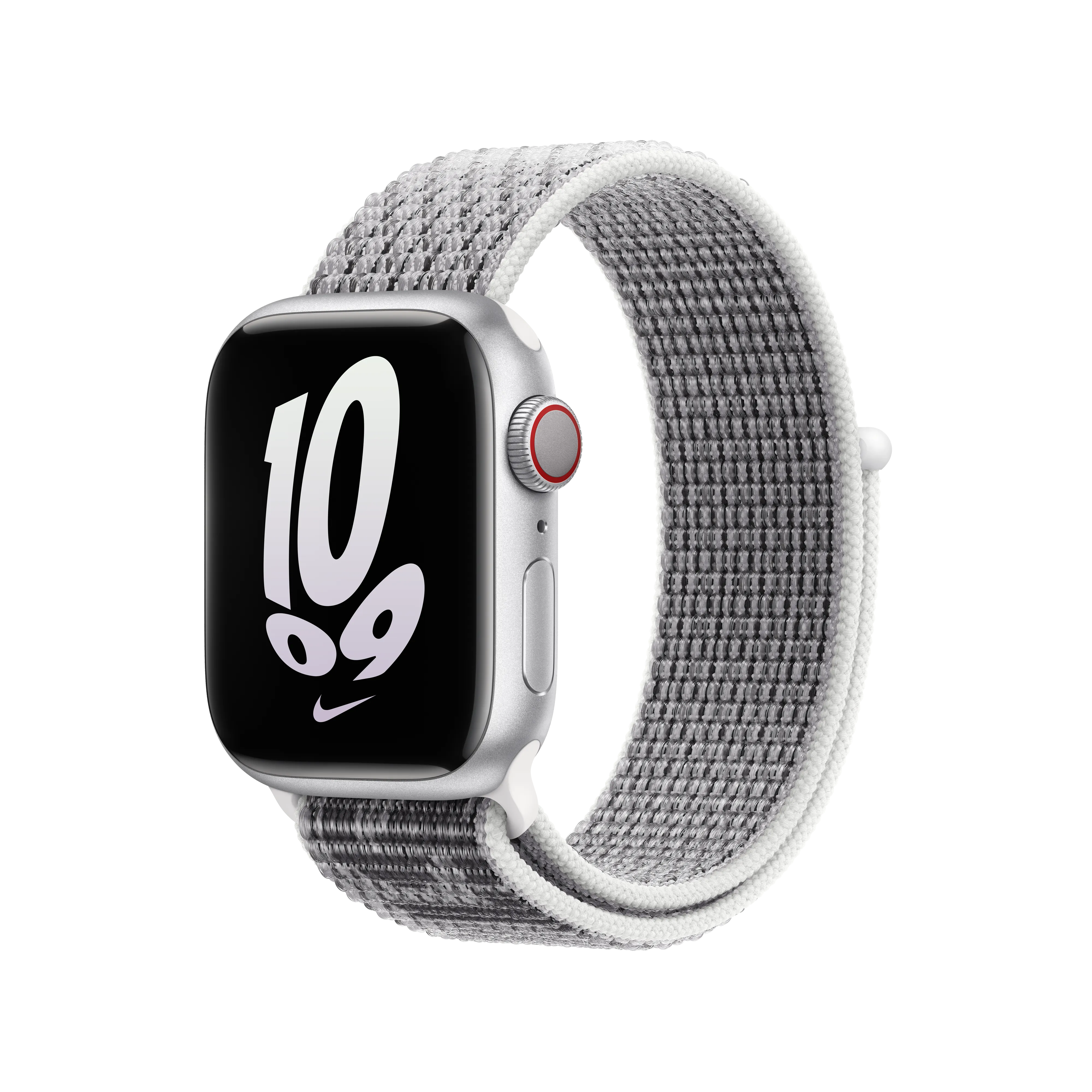 Apple 41mm Summit White/Black Nike Sport Loop