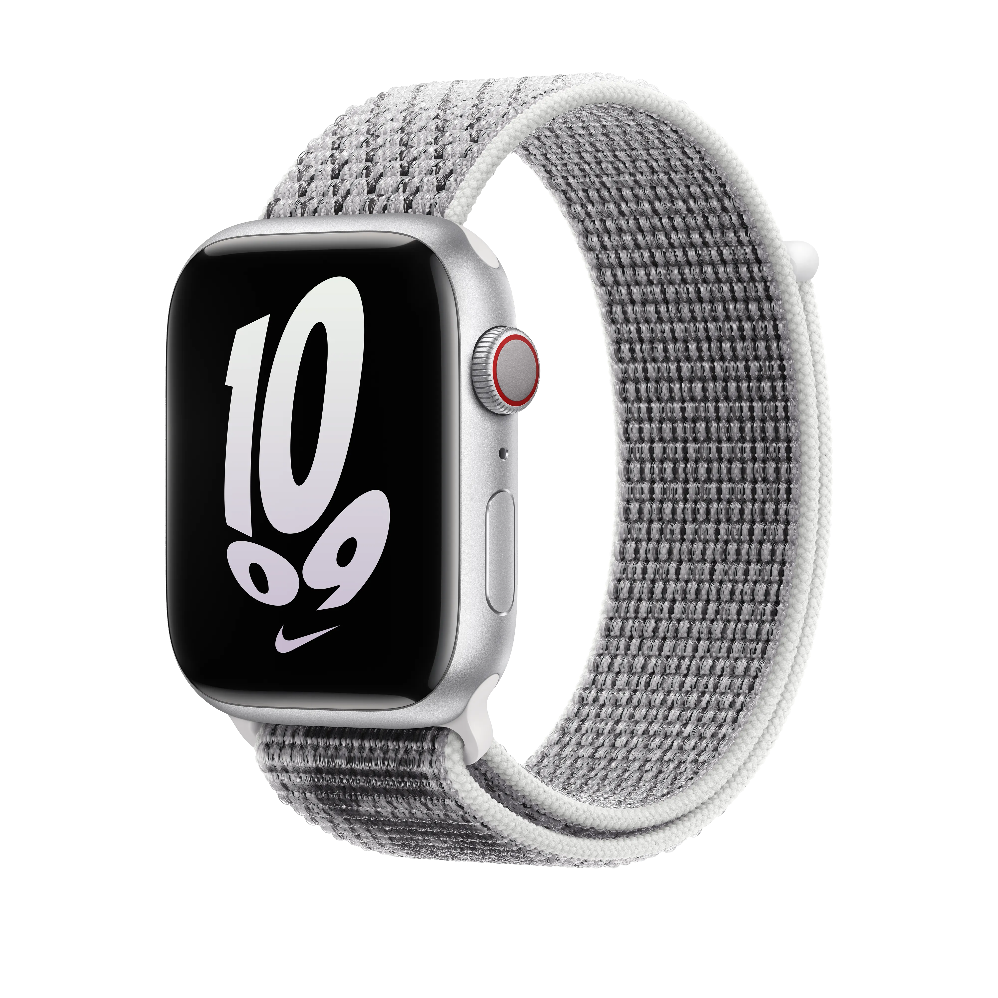 Apple 45mm Summit White/Black Nike Sport Loop
