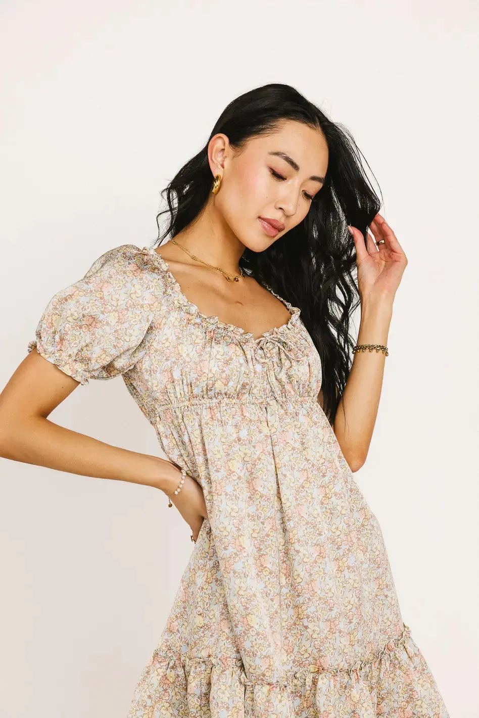 Averie Floral Babydoll Dress