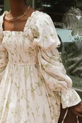 Blakely Floral Smocked Mini Dress