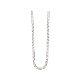 Cable 925 Sterling Silver Chain 100% Made in Italy Jewelry