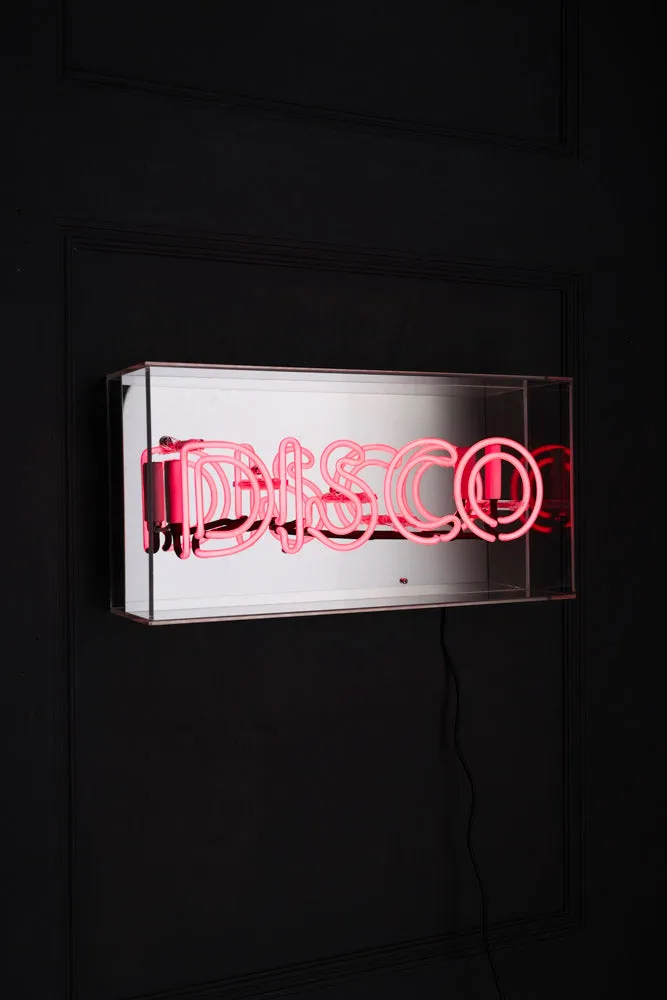 Disco Neon Light Box