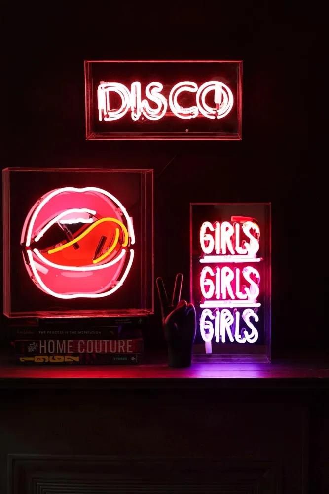 Disco Neon Light Box
