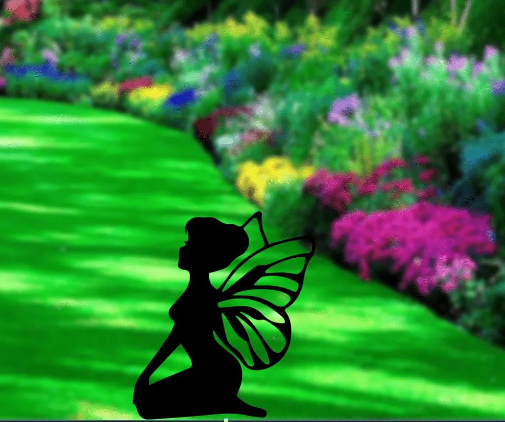 Fairy Garden Stakes- Metal Art