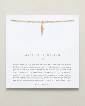 Made of Lightning Necklace