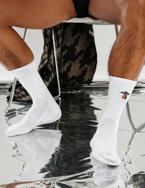 UFO Rainbow Sport Crew Socks SINGLE-PACK