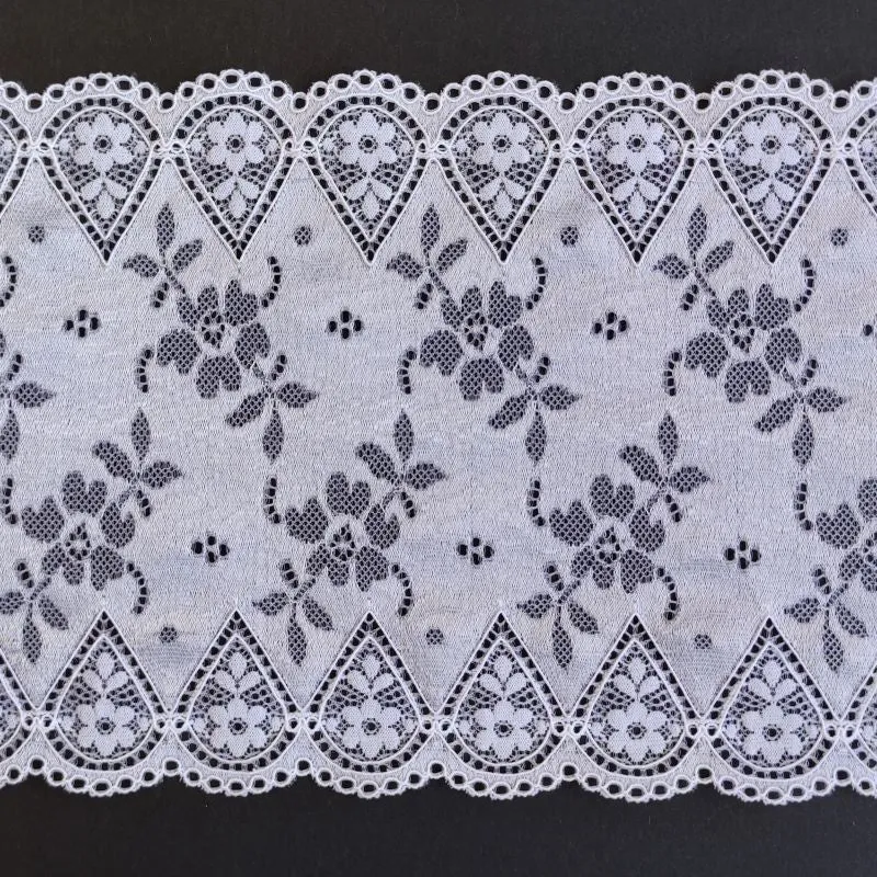 Viscose | Elastic | Width 16 cm | Shadow of Night | 65772